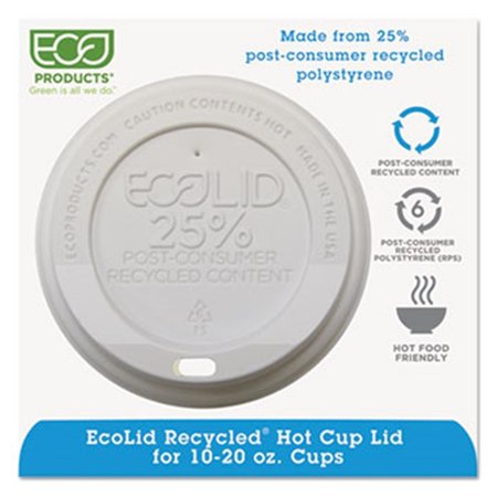 ECO-PRODUCTS Ecolid Recycled Large Hot Cup Lids EC442433
